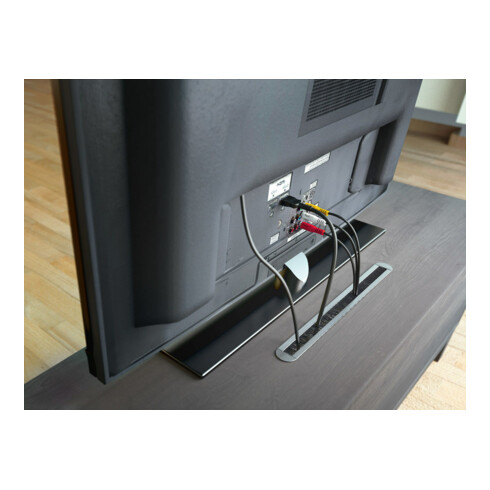 BMB EXIT NCT, 45x450x20mm Alu eloxiert Kabel durchlass
