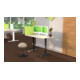 BMB M-MORE 670-900mm, verkehrsschwarz RAL 9017-3