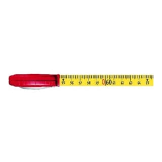 BMI Bandmaß Ergoline A L.50m cm/- weiß Ku.-Band Genauigk.II
