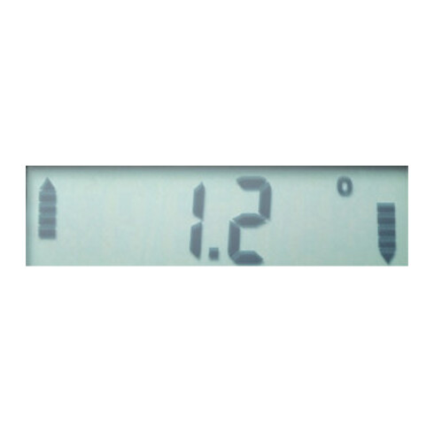 BMI Elektronische Wasserwaage Incli Tronic Plus, mit digitaler Anzeige, Länge 60cm