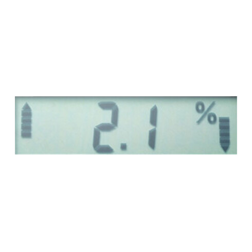 BMI Elektronische Wasserwaage Incli Tronic Plus, mit digitaler Anzeige, Länge 60cm