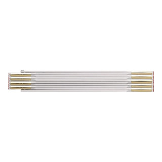 BMI Gliedermaßstab 9042 L.2m B.16mm mm/cm EG III Buche weiß