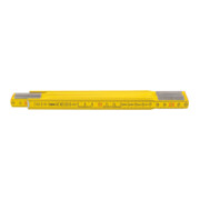 BMI Holz-Gliedermaßstab gelb, Länge: 2m