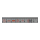 BMI Mètre ruban en acier inoxydable, cadre, 50 m-1
