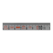BMI Mètre ruban en acier inoxydable, cadre, 50 m