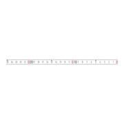 Mètre ruban blanc 5mx13mm autocollant RNL-SK BMI