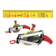 BMI Polyamid-ummanteltes Stahlbandmaß im Rahmen 50 m