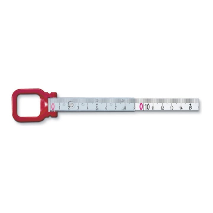 BMI Rahmenbandmaß ERGOLINE L.30m Band-B.13mm B mm/cm EG II Alu.gelb Stahlmaßband