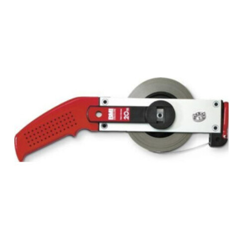 BMI Rahmenbandmaß ERGOLINE L.30m Band-B.13mm B mm/cm EG II Alu.weiß Stahlmaßband