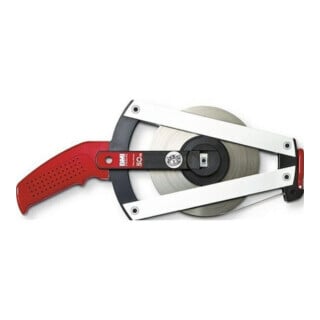 BMI Rahmenbandmaß ERGOLINE L.50m Band-B.13mm B mm/cm EG II Alu.gelb Stahlmaßband