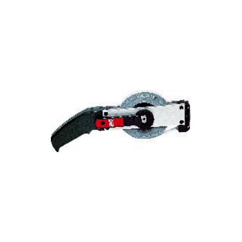 BMI Ruban à mesurer cadre Bande acier 50 m x 13 mm Début de mesure A