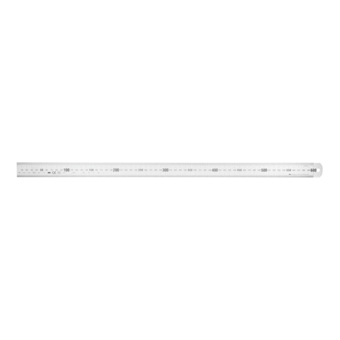 BMI Stahlmaßstab, rostfrei, Länge: 1000 mm