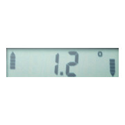 BMI Wasserwaage Incli Tronic plus 80cm Alu.silber ± 0,05Grad-0,1Grad-4