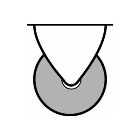 Bockr. Polyure./EdelstahlRad-d 125 mm 150Kg Tragf.