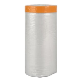 Böck Abdeckfolie Masker Tape mit Klebeband 110cm x 25m