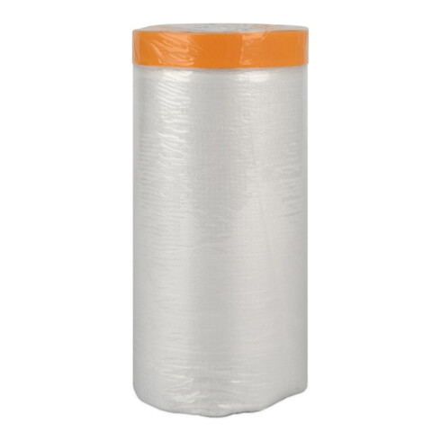Böck Abdeckfolie Masker Tape mit Klebeband 110cm x 25m
