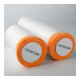 Böck Abdeckfolie Masker Tape mit Klebeband 240cm x 25m