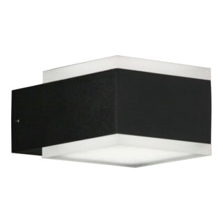 Böhmer Aussenleuchte LED 2x6W 3000K 2x500lm schwarz IP54