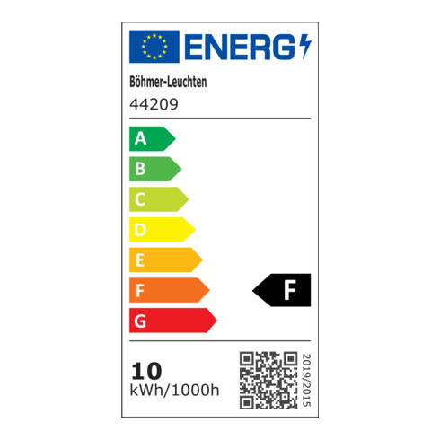 Böhmer LED-Deckenleuchte 3000K ws 44209