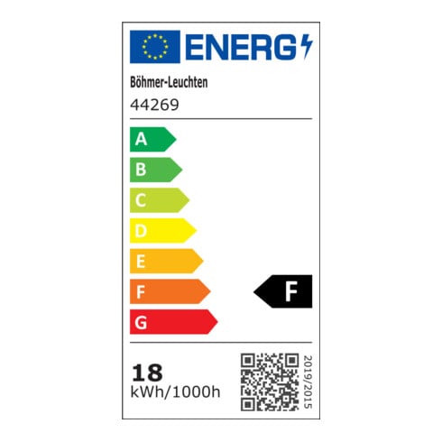 Böhmer LED-Deckenleuchte 3000K ws 44269