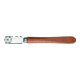 BOHLE Coupe-verre inox avec manche en bois-3