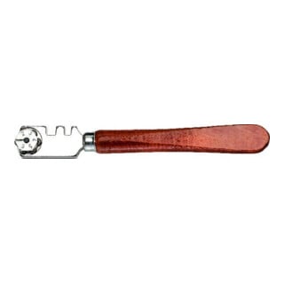 BOHLE Coupe-verre lame argentée avec manche en bois SB
