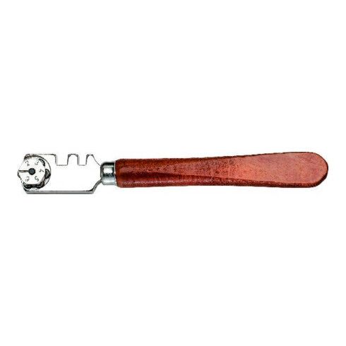 BOHLE Coupe-verre lame argentée avec manche en bois SB