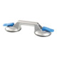 BOHLE Poignée à ventouses, alu, Type: 2-1