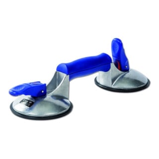 BOHLE Saugheber m.Anzeige 60kg m. 2-Kopf-Alu