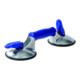 BOHLE Ventouse avec indicateur 50kg avec tête double en plastique-1
