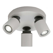 Böhmer Projecteur LED à poser 3xGU10 blanc/anthracite 42528-1