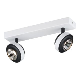 Böhmer Spot plafond structure blanc/anthracite 44453