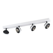 Böhmer Spot plafond structure blanc/anthracite 44455-1