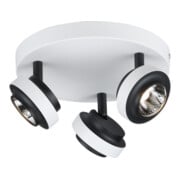 Böhmer Spot plafond structure blanc/anthracite 44456-1
