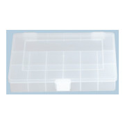 Boîte à assortiment PP COMPACT, 13 compartiments 170x250x46 mm, transparent-2