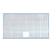 Boîte à assortiment PP COMPACT, 18 compartiments 170x250x46 mm, transparent-2