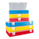 Boîte à assortiment PP COMPACT, 8 compartiments 170x250x46 mm, rouge-2
