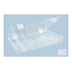 Boîte à assortiment PS CLASSIC, 24 compartiment 225x335x55 mm, transparent