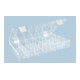 Boîte à assortiment PS CLASSIC, 24 compartiment 225x335x55 mm, transparent