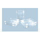 Boîte à assortiment PS CLASSIC, 24 compartiment 225x335x55 mm, transparent