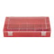Boîte à assortiment PS CLASSIC, 8 compartiment 225x335x55 mm, rouge-2