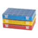 Boîte à assortiment PS CLASSIC, 8 compartiment 225x335x55 mm, rouge-4