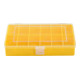 Boîte à assortiment PS COMPACT, 12 compartiment 170x250x46 mm, jaune-2