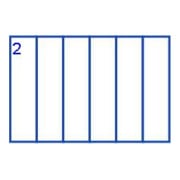 Boîte à assortiment PS MINI, 6 compartiment 120x210x36 mm, transparent-5