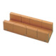 Boîte à onglets L. 300 x l. 62 x H. 37 mm bois de hêtre verni-1