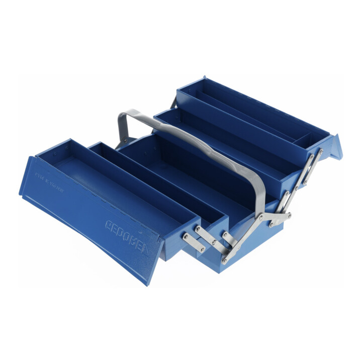 Boîte à outils Gedore, vide, 5 compartiments, 210x420x225 mm