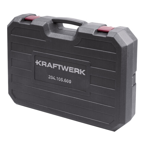 Boîte à outils Kraftwerk, Basic, 1/4"+1/2", 115 pièces.