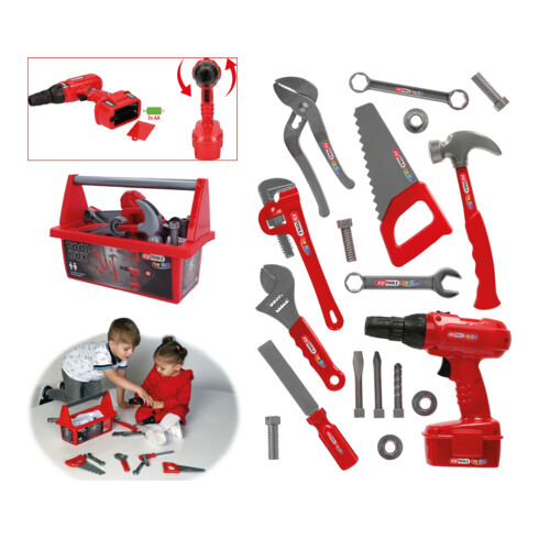Boîte à outils pour enfants KS Tools