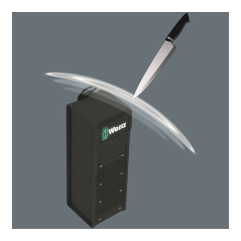 Boîte à outils verticale Wera 2go 7, 100 x 100 x 295 mm