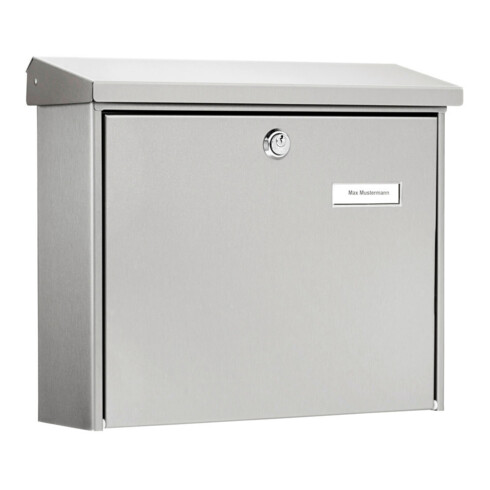 Boîte aux lettres Burg-Wächter en acier inoxydable Amrum 3867 Ni